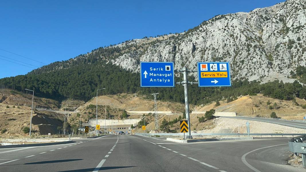 Sürücüler dikkat! Konya’nın 4 dakikada iklim değiştiren tünelinde çalışma var 4